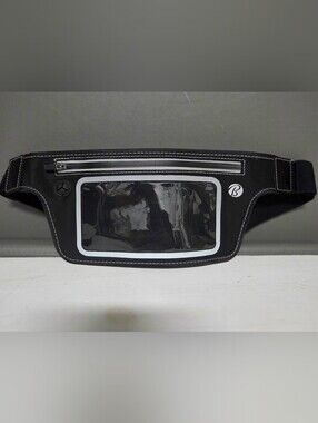 Bally Reflective Adjustable Waist Bag with Hidden Compartment